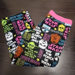 Fleece Star Wars Pajama Bottoms. Womens XL